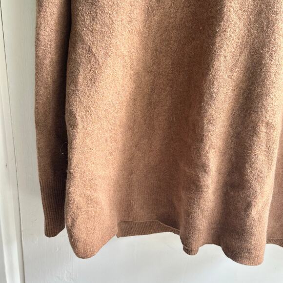Roucha Tacer Brushed Wool Long Sleeve Sweater Camel - Picture 5 of 8